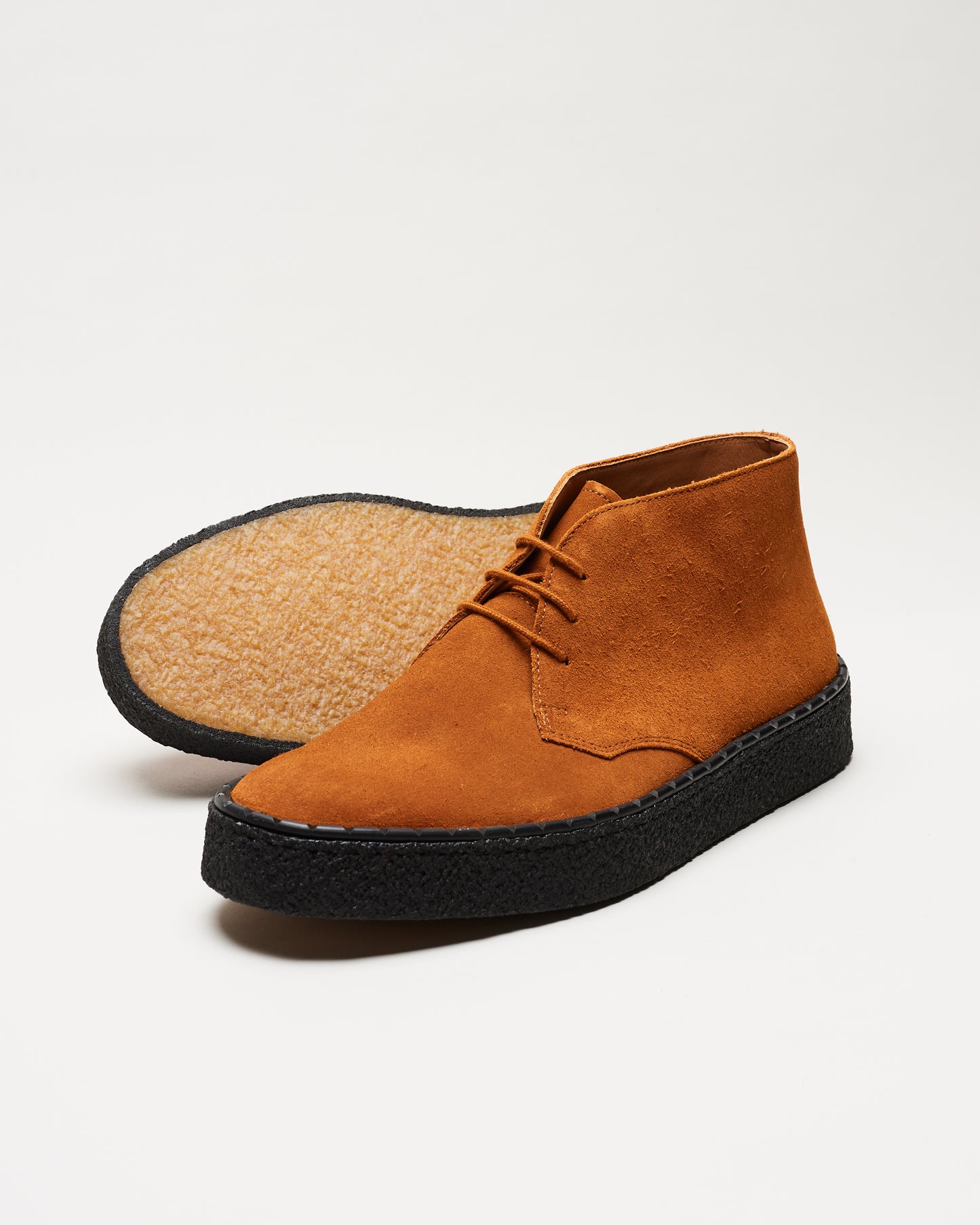 GEORGE COX CHUKKA POPBOY - COGNAC