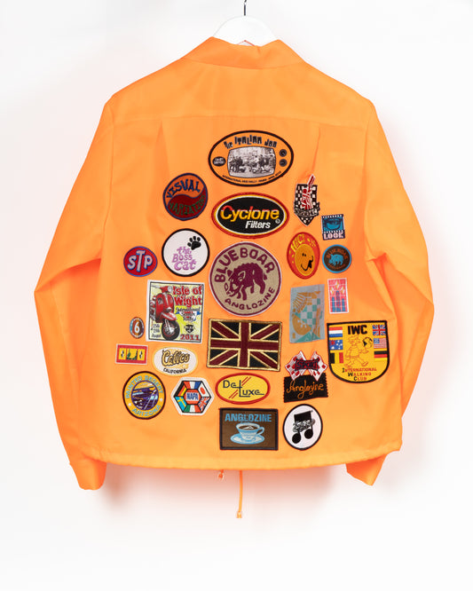 One Off Patch jacket - Orange L