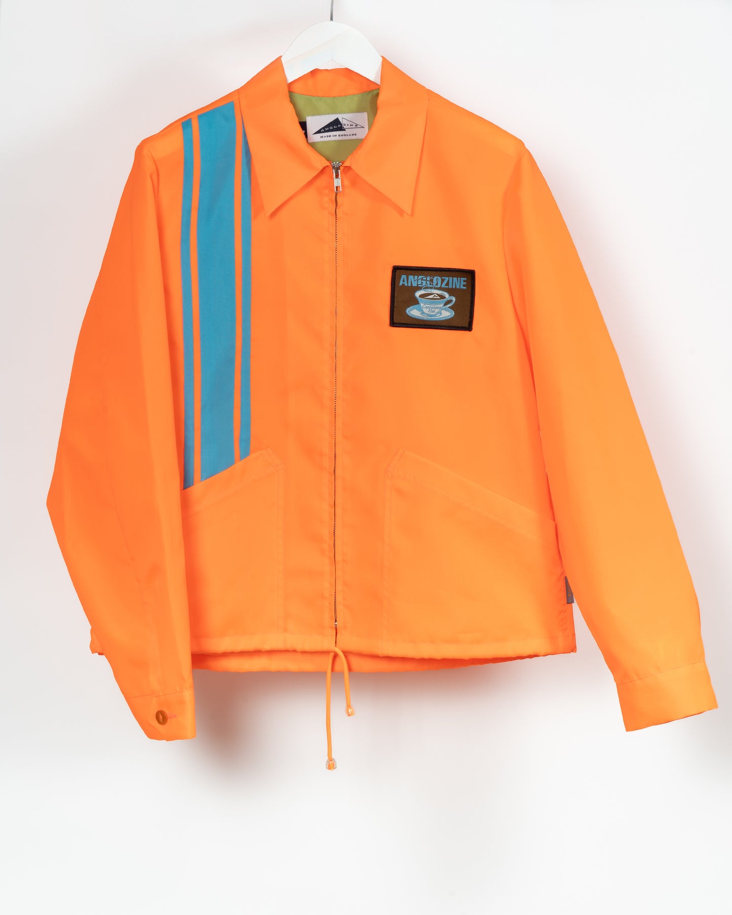 One Off Patch jacket - Orange L