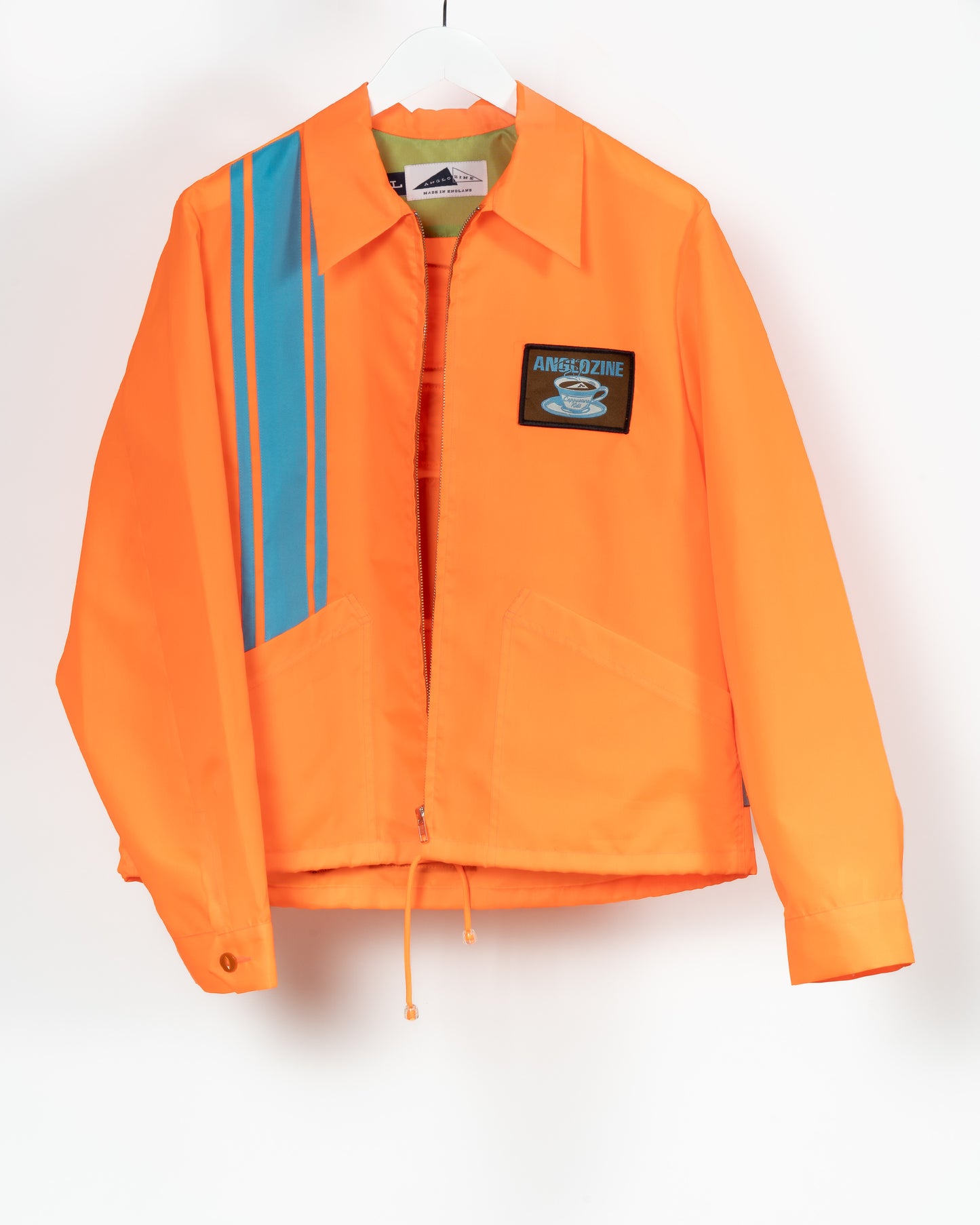 One Off Patch jacket - Orange L