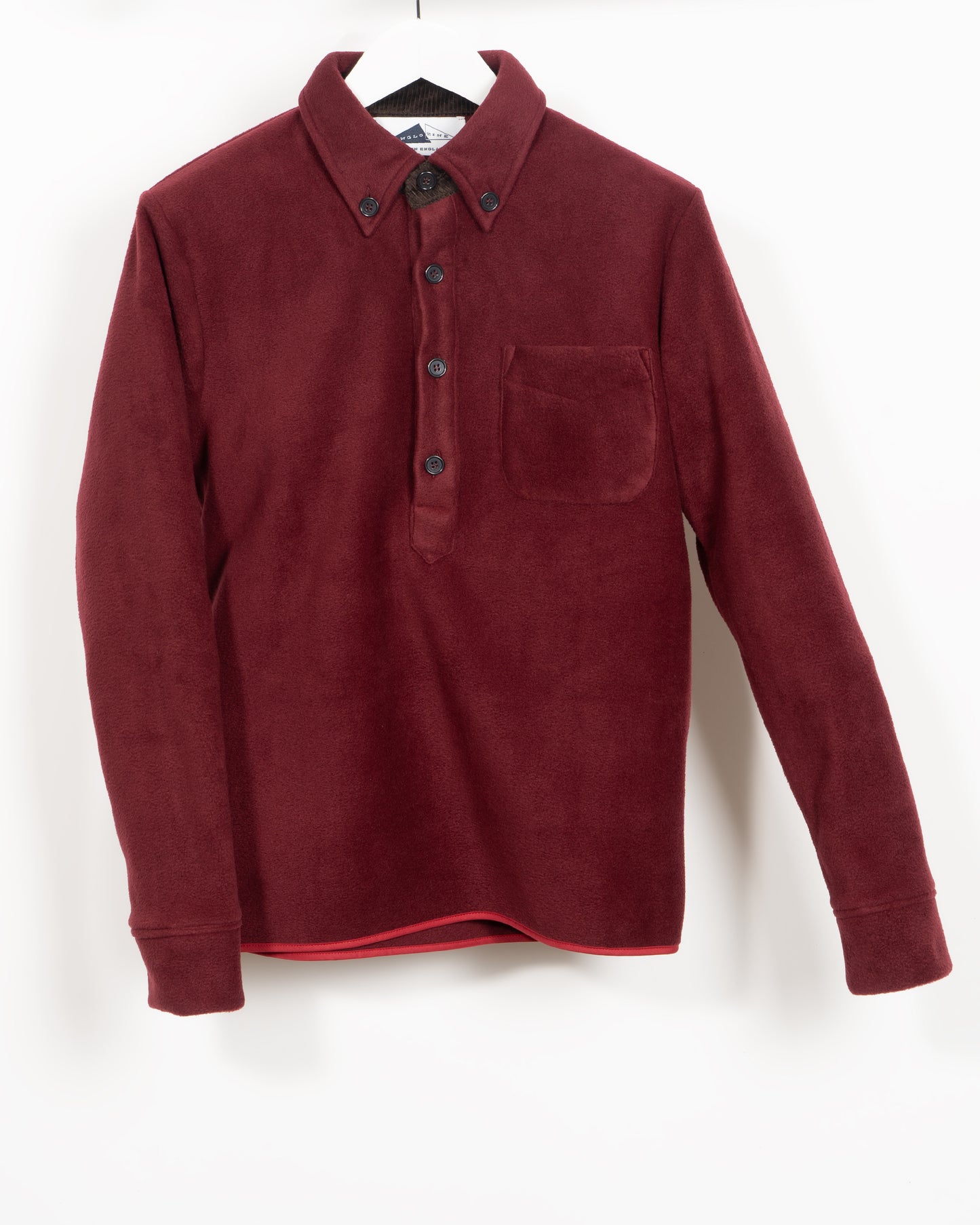 Brook - Fleece polo Maroon