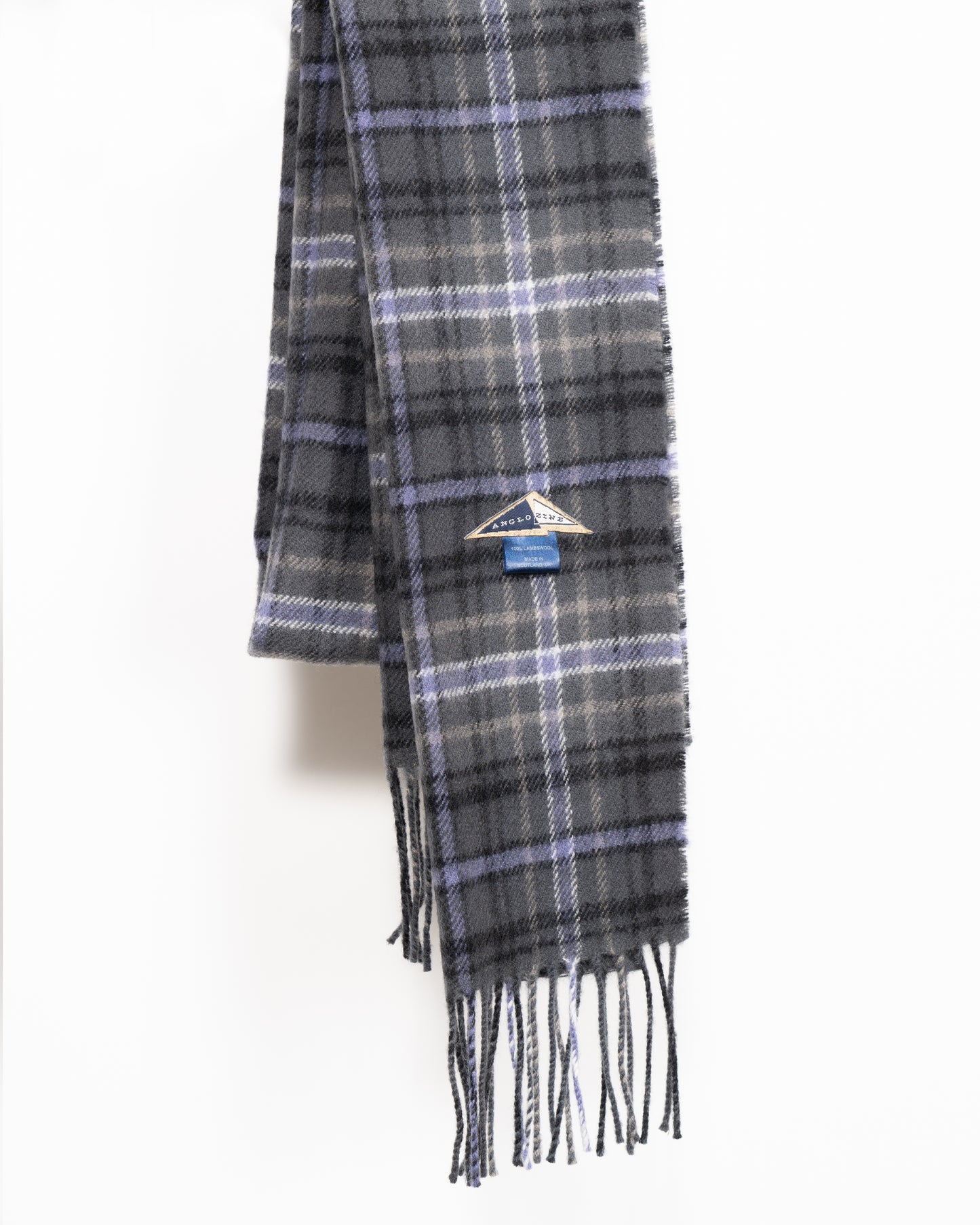 Tartan Scarf - Grey